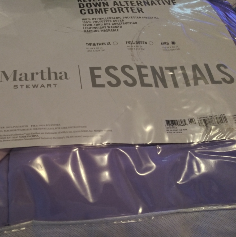 Martha Stewart Comforters (King)